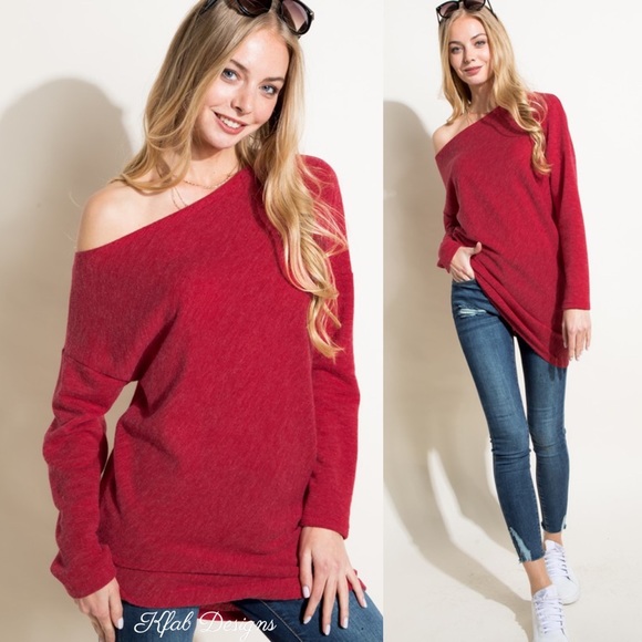 ❤️LAST 1! Asymmetric Hem One Shoulder Softest Top! - Picture 3 of 9